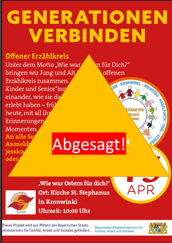 Abgesagt - Erzählkreis - Generationen verbinden